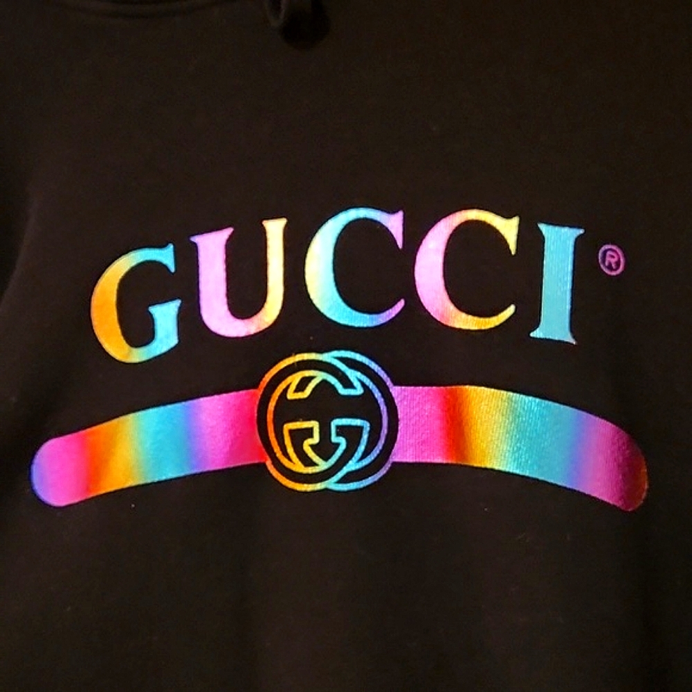 Authentic Black Gucci Hoodie XL
